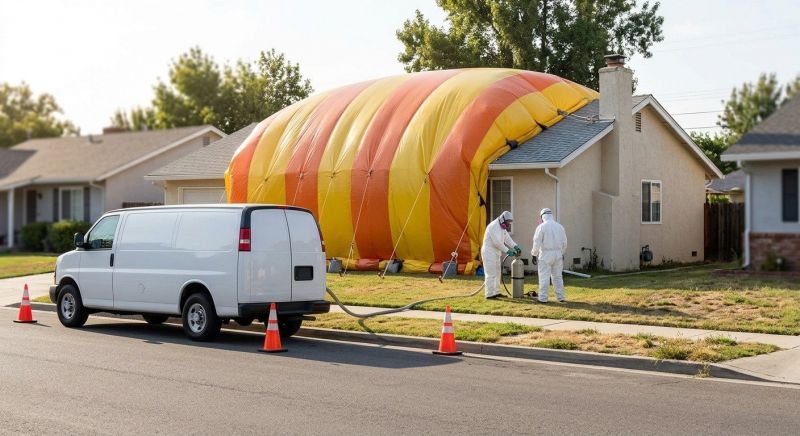 Termite Tenting in Naperville, IL